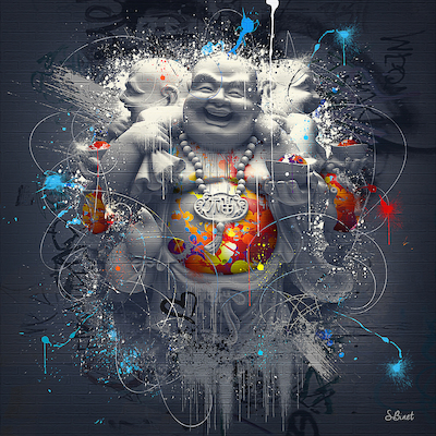 Array Bouddha von Sylvain Binet