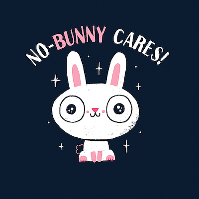 Array No Bunny Cares von Michael Buxton