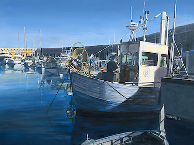 Array Port des pêcheurs Antibes  von Pascal Pontoire