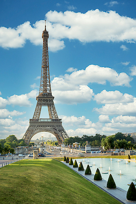 Array Eiffel Tower View III von Alan Blaustein