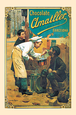 Array Chocolate Amatller, 1913 von Unknown