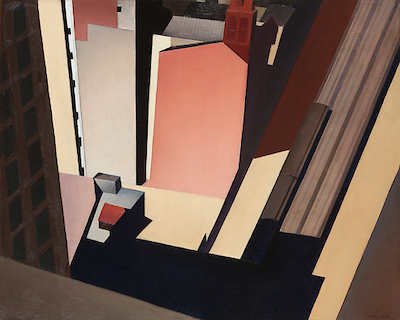 100cm x 80cm Church Street El, 1920 von Charles Sheeler