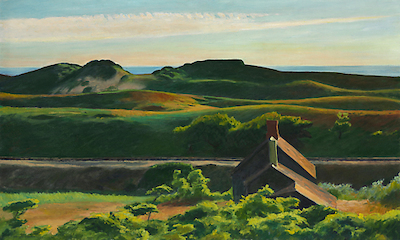 Array Hills, South Truro, 1930 von Edward Hopper