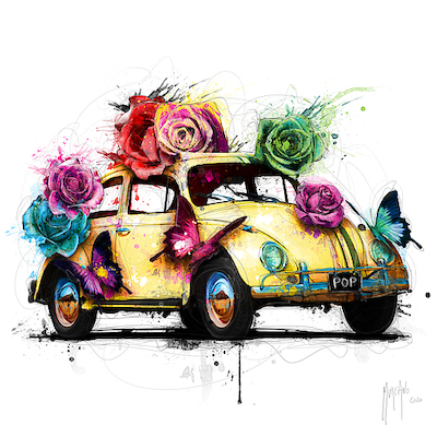 Array POPcinelle Yellow von Patrice Murciano