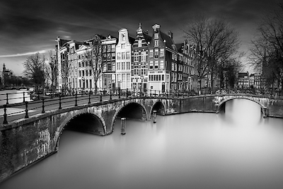 Array Le pont d'Amsterdam von Arnaud Bertrande