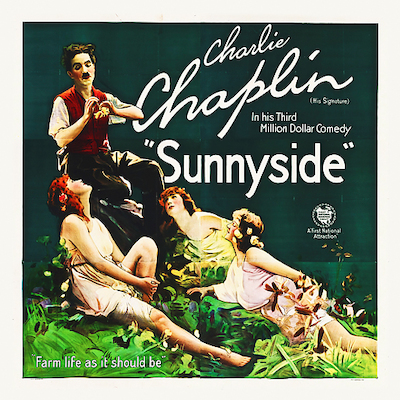 Array Chaplin, Charlie, Sunnyside, 1919 von Hollywood Photo Archive