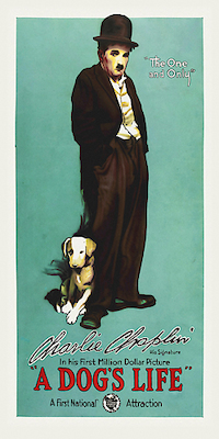 Array Chaplin, Charlie, A Dogs Life, 1918 von Hollywood Photo Archive