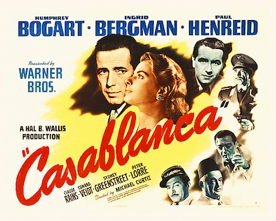 Array Casablanca Poster von Hollywood Photo Archive