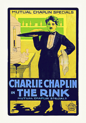 Array Charlie Chaplin, The Rink - 1916 von Hollywood Photo Archive
