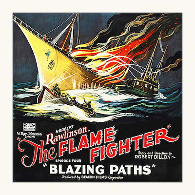 Array Flame Fighter - Blazing Paths - Herbert Rawlinson 14 von Hollywood Photo Archive