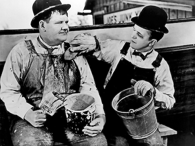 Array Laurel & Hardy - Towed in a Hole, 1936 von Hollywood Photo Archive