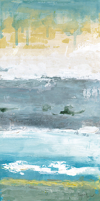 50cm x 100cm Beach Walk II von Janet Tava