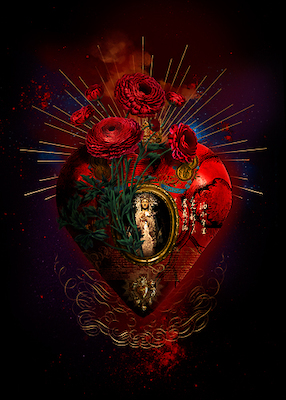 Array Sacred Heart I von André Sanchez