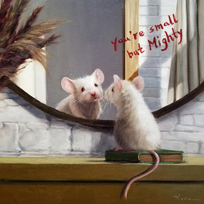 Array Mighte Mouse von Lucia Heffernan