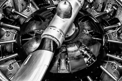 Array Propellor Engine close up 2 von Ronin