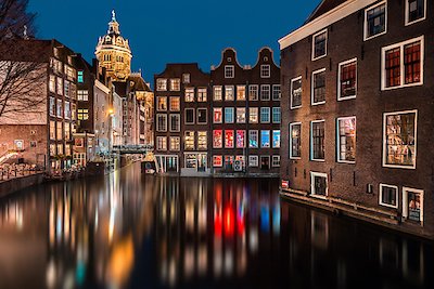 Array Amsterdam by Night von Arnaud Bertrande