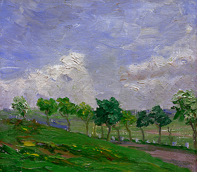 Array Landschaft bei Kandern, 1907 von August Macke