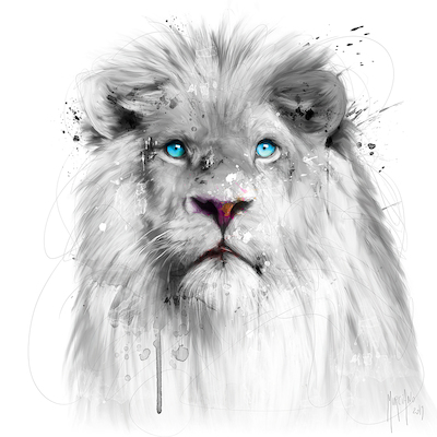 Array White Lion von Patrice Murciano