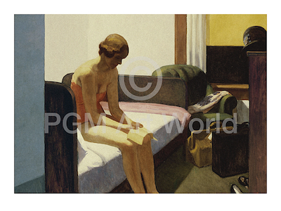 40cm x 30cm Hotel Room von Edward  Hopper