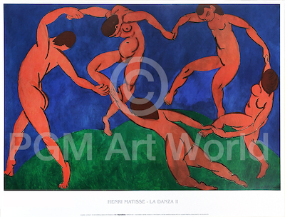 80cm x 60cm The Dance von Henri            Matisse