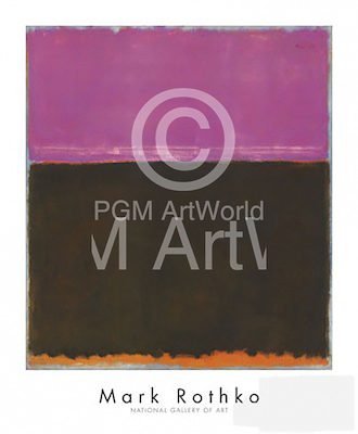 71cm x 86cm Untitled, 1953, MKR-856 von Mark             Rothko