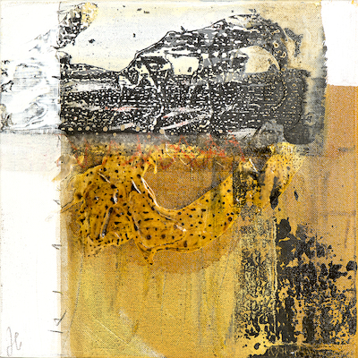 100cm x 100cm Giallo 2 von Francesco Cusumano