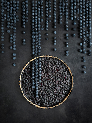 75cm x 100cm The blueberry pie von Diana Popescu