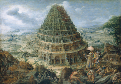 Array Der Turmbau zu Babel von Maerten I van Valckenborch
