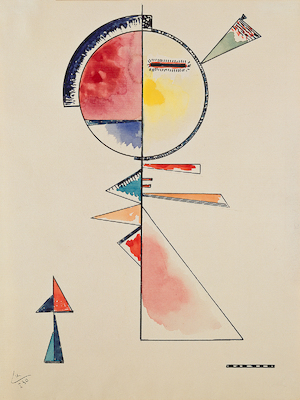 Array Unfester Ausgleich von Wassily Kandinsky