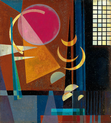 Array Scharf ruhig von Wassily Kandinsky