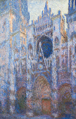 Array Die Kathedrale von Rouen von Claude Monet