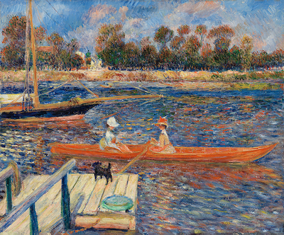 Array Die Seine bei Argenteuil von Pierre Auguste Renoir