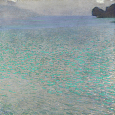 Array Am Attersee von Gustav Klimt