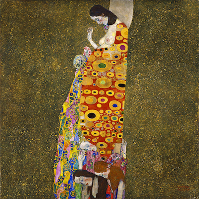 cm x cm Die Hoffnung II von Gustav Klimt