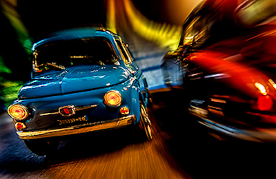 Array Cars in action - Fiat 500M von Jean-Loup Debionne