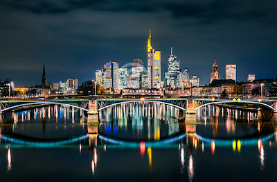 Array Frankfurt Skyline von Michael Abid