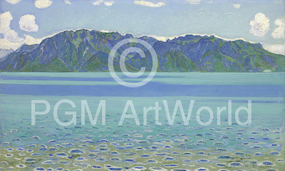 100cm x 60cm Der Grammont von Ferdinand Hodler