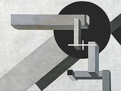 Array Proun 1 D von El Lissitzky