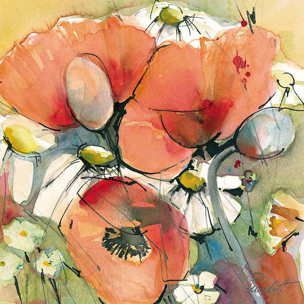 Array Mohn und Margeriten von Marta Peuckert