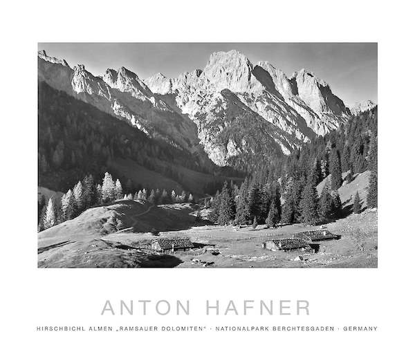 40cm x 35cm Ramsauer Dolomiten von Anton Hafner