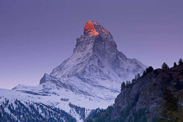 Array Matterhorn with Larches III von Thomas Marent