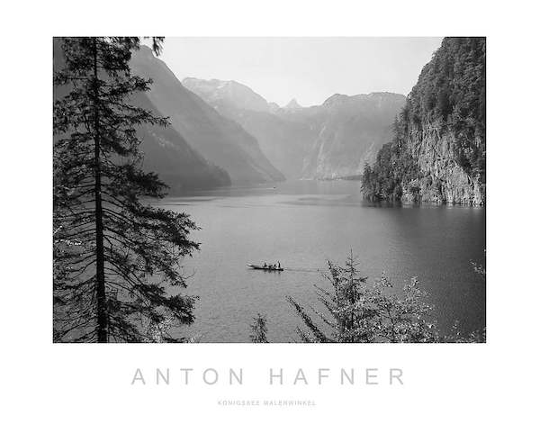 Array Königssee am Malerwinkel von Anton Hafner