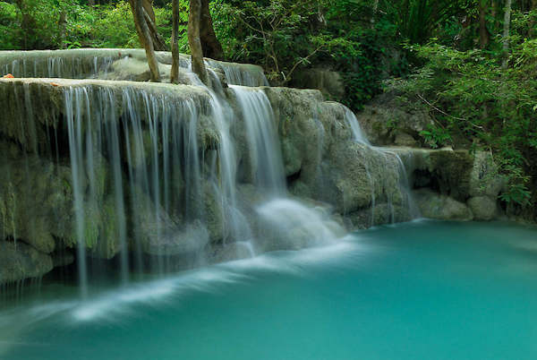 Array Seven-Step Waterfall I von Thomas Marent