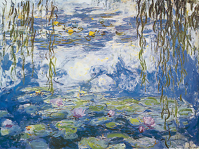 80cm x 60cm Ninfee von Claude Monet