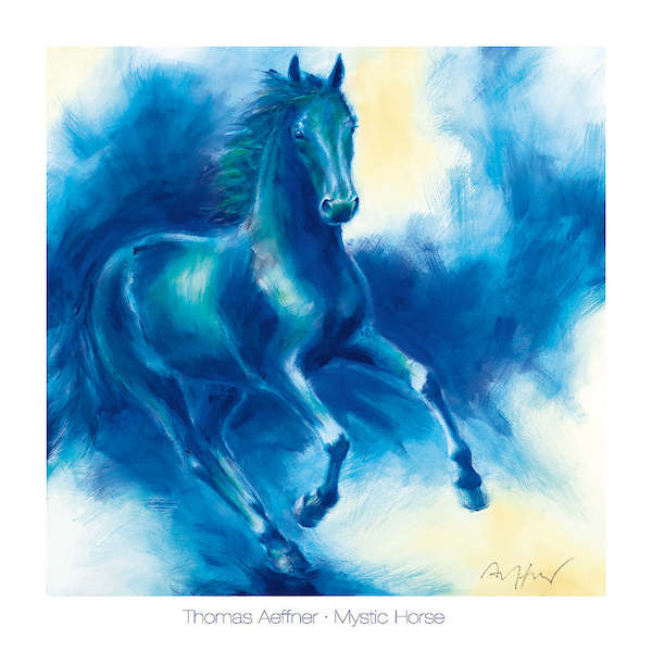 70cm x 70cm Mystic Horse von Thomas Aeffner