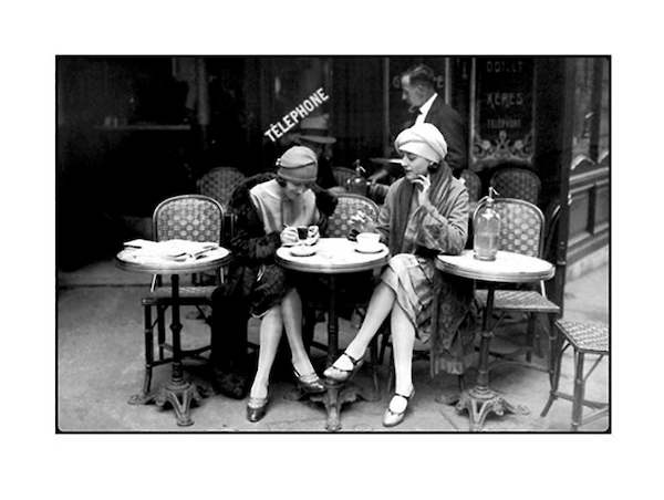 80cm x 60cm Café et Cigarette von Roger  Violet