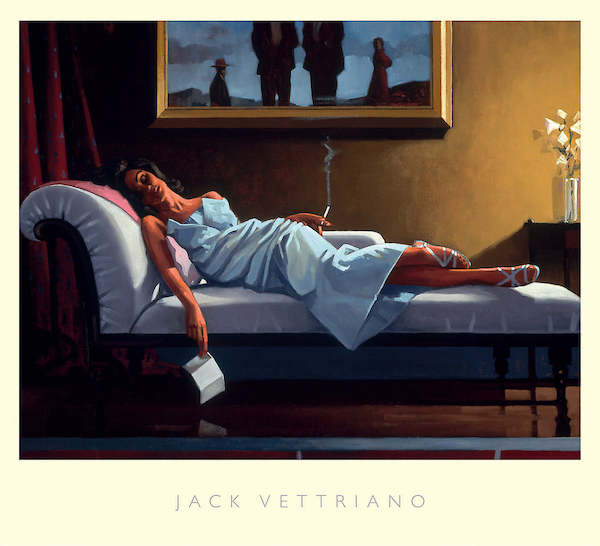 76cm x 68cm The Letter von Jack Vettriano