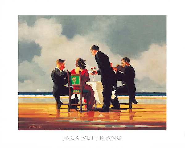 50cm x 40cm Elegy for The Dead Admiral von Jack Vettriano