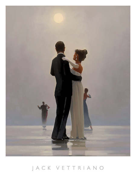 60cm x 80cm Dance Me to the End of Love von Jack Vettriano