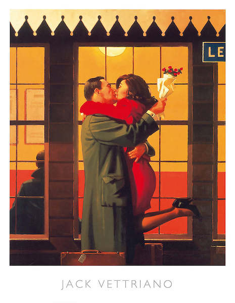 40cm x 50cm Back Where You Belong von Jack Vettriano